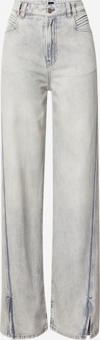 BOSSWide Leg/ Široke nogavice Traperice - siva boja: prednji dio