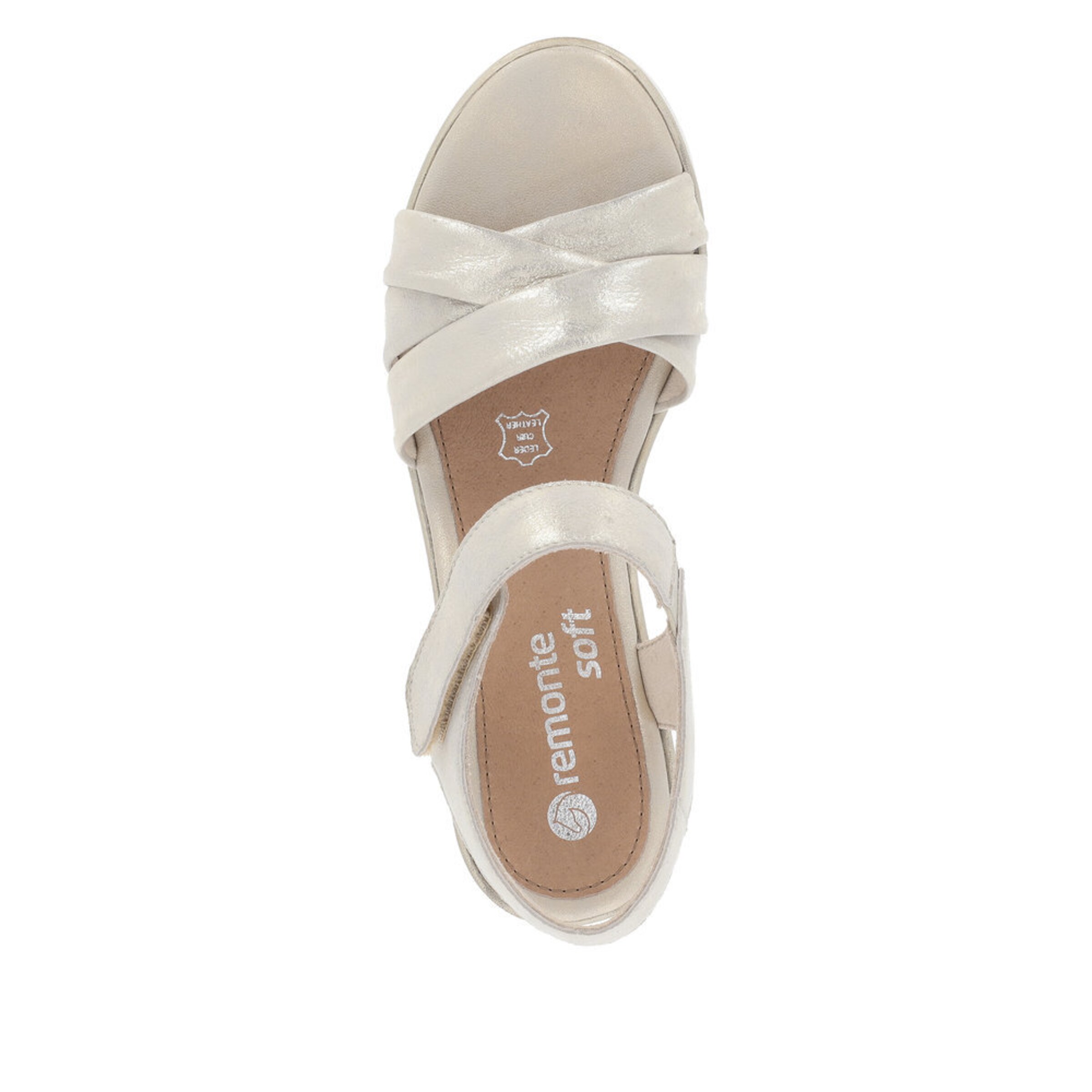 REMONTE Strap Sandals ' D1P51 ' in Gold