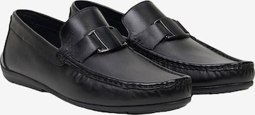 Desa Slipper 'Slipper' in Schwarz: Vorderseite