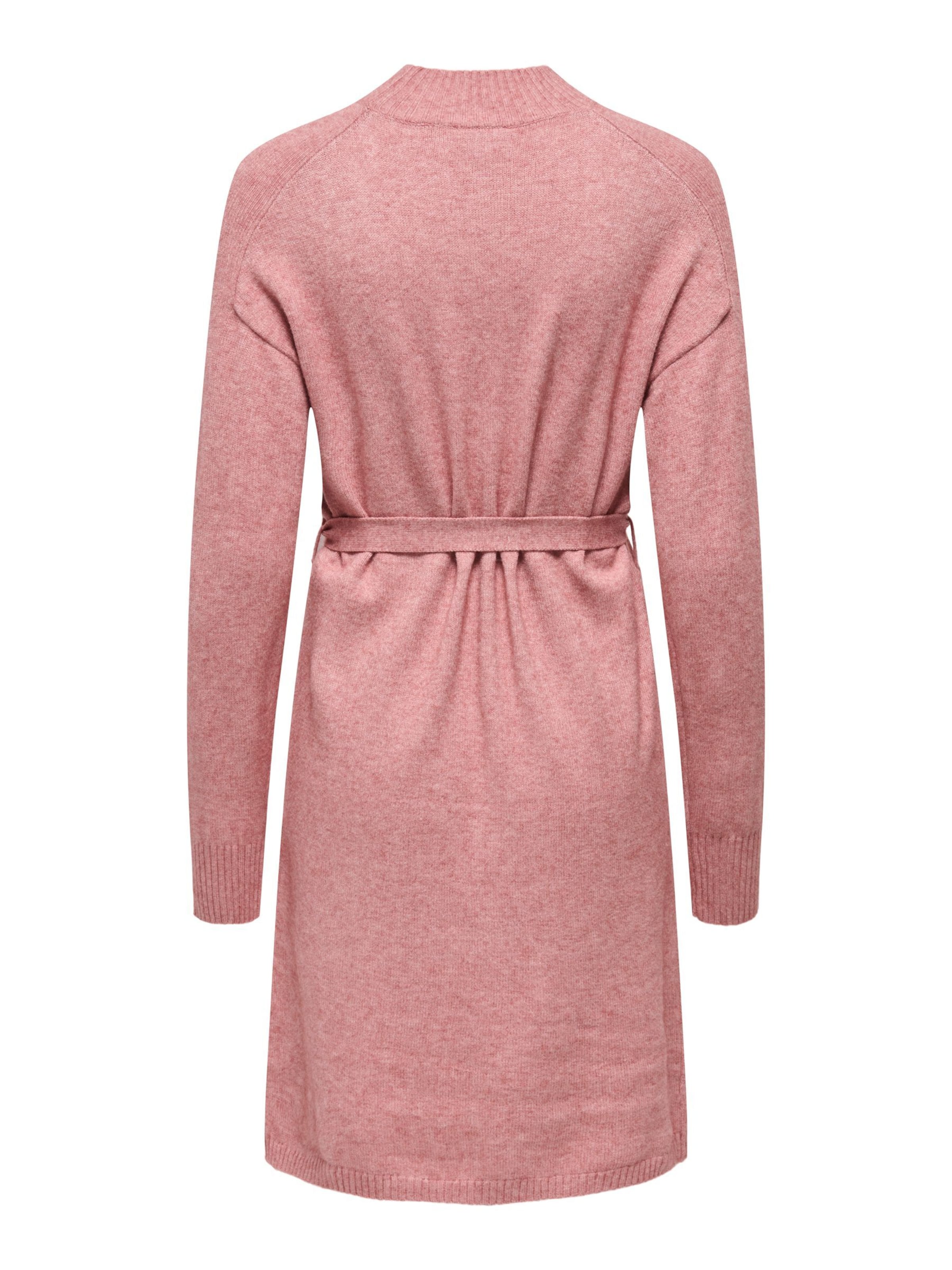 Only Maternity Gebreide jurk 'LEVA' in Rood