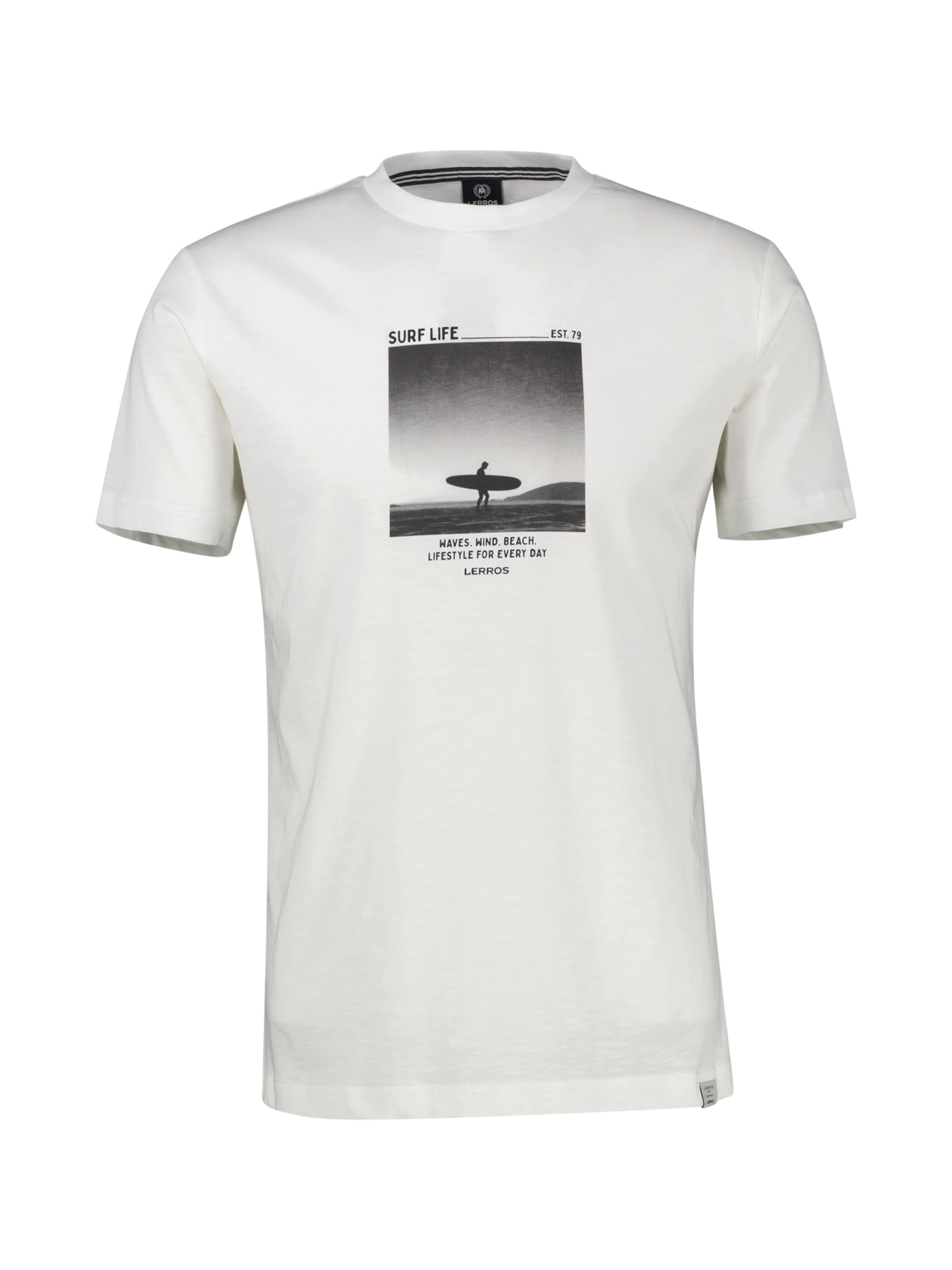LERROS Shirt in Wit: voorkant