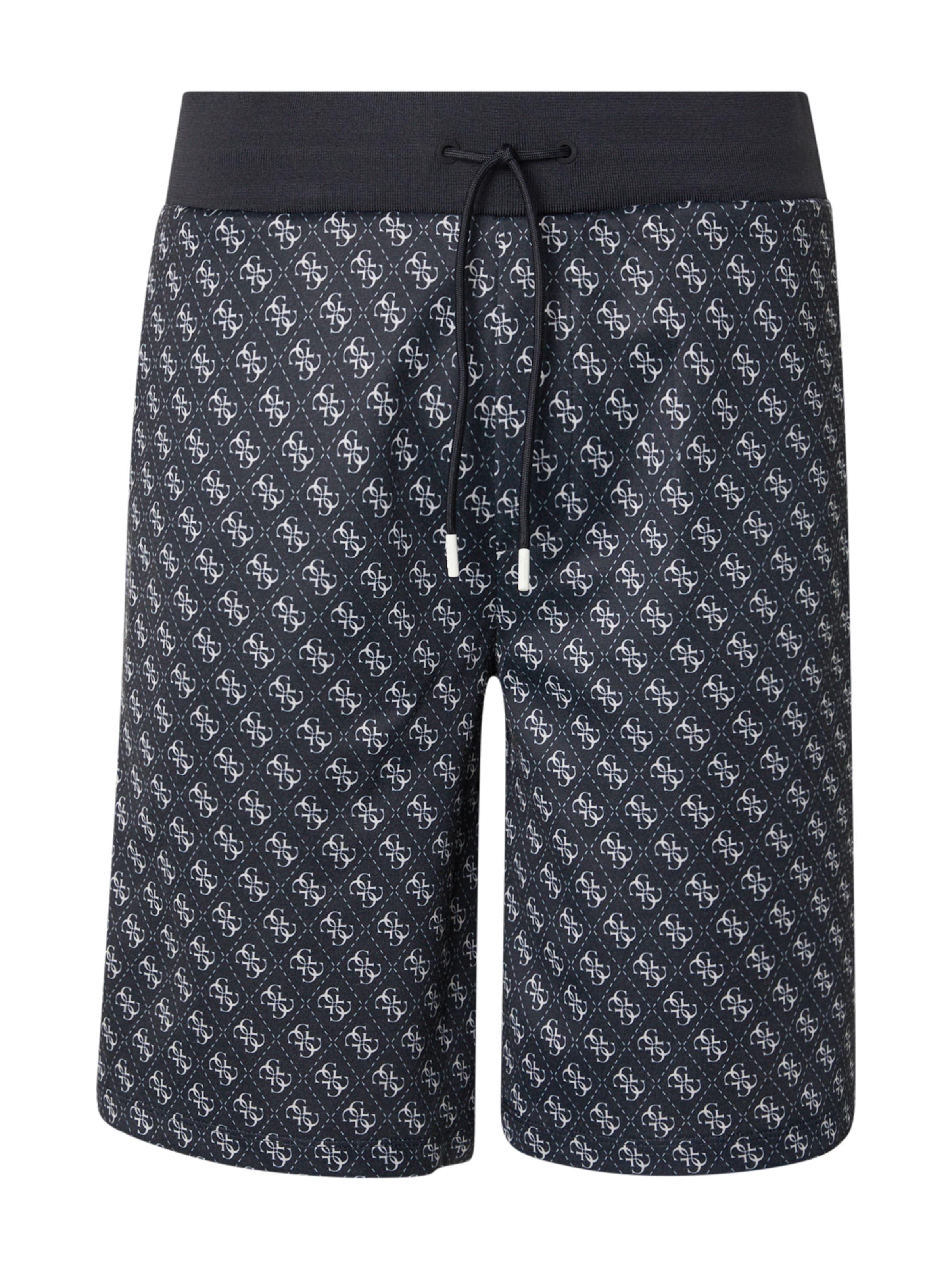 GUESS Regular Workout Pants 'NEW KORBIN' in Black: front