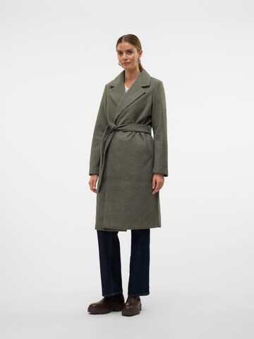 VERO MODA Демисезонное пальто 'VMFortuneaya' в Зеленый: спереди