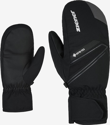 ZIENER Athletic Gloves 'GUNARO GTX' in Black: front