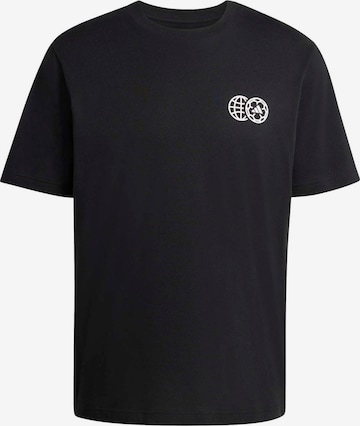 ADIDAS SPORTSWEARTehnička sportska majica 'HOUSE OF TIRO NATIONS' - crna boja: prednji dio