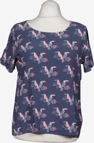 LIEBLINGSSTÜCK Bluse XL in Blau: Vorderseite