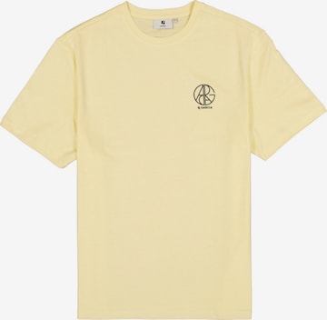 GARCIA Shirt 'Garcia - Heren t-shirt' in Geel: voorkant