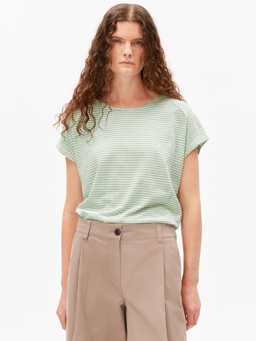 ARMEDANGELS T-Shirt SLUB JERSEY STRIPE in Mischfarben: Vorderseite