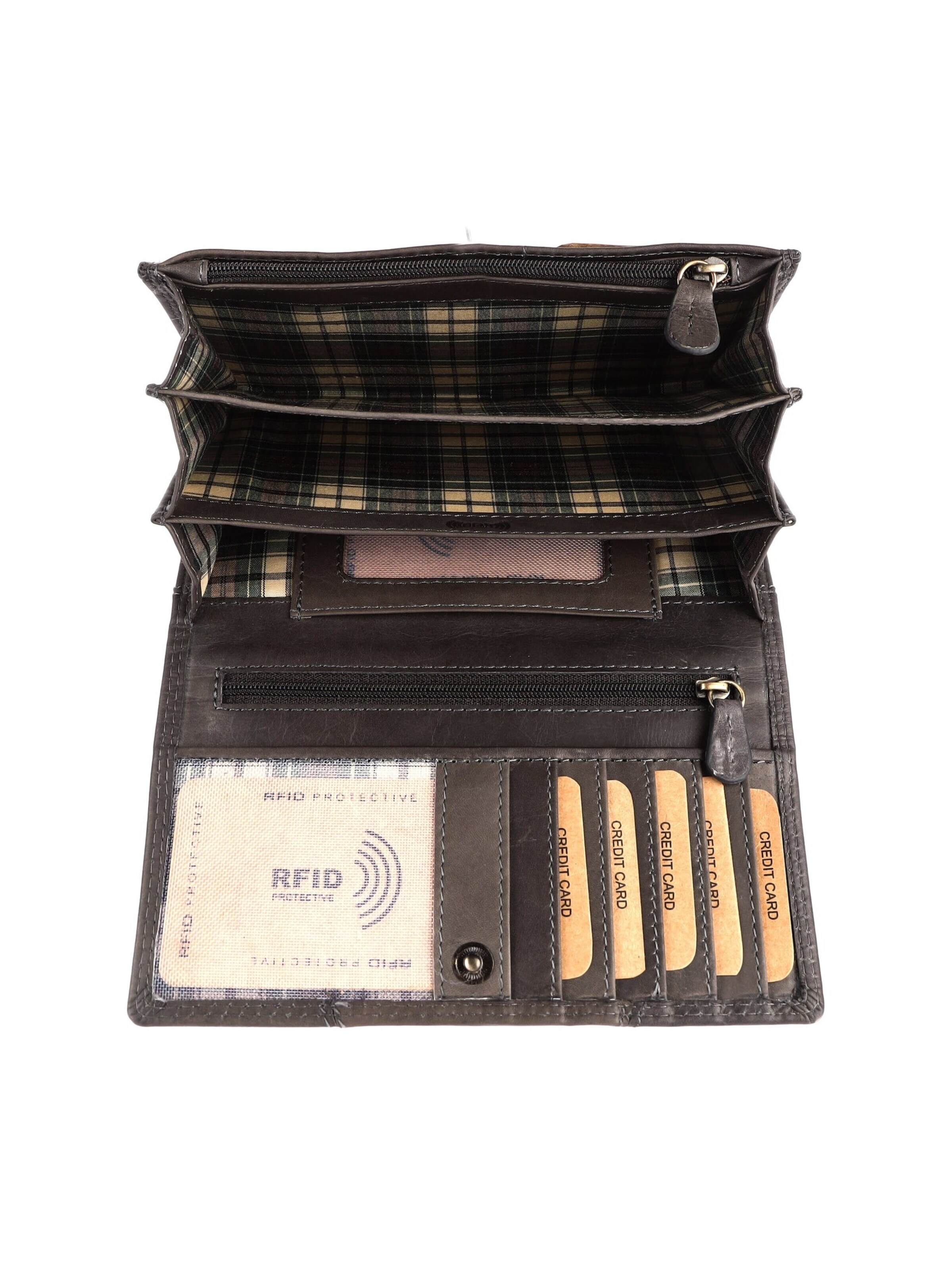 Benthill Wallet in Grey