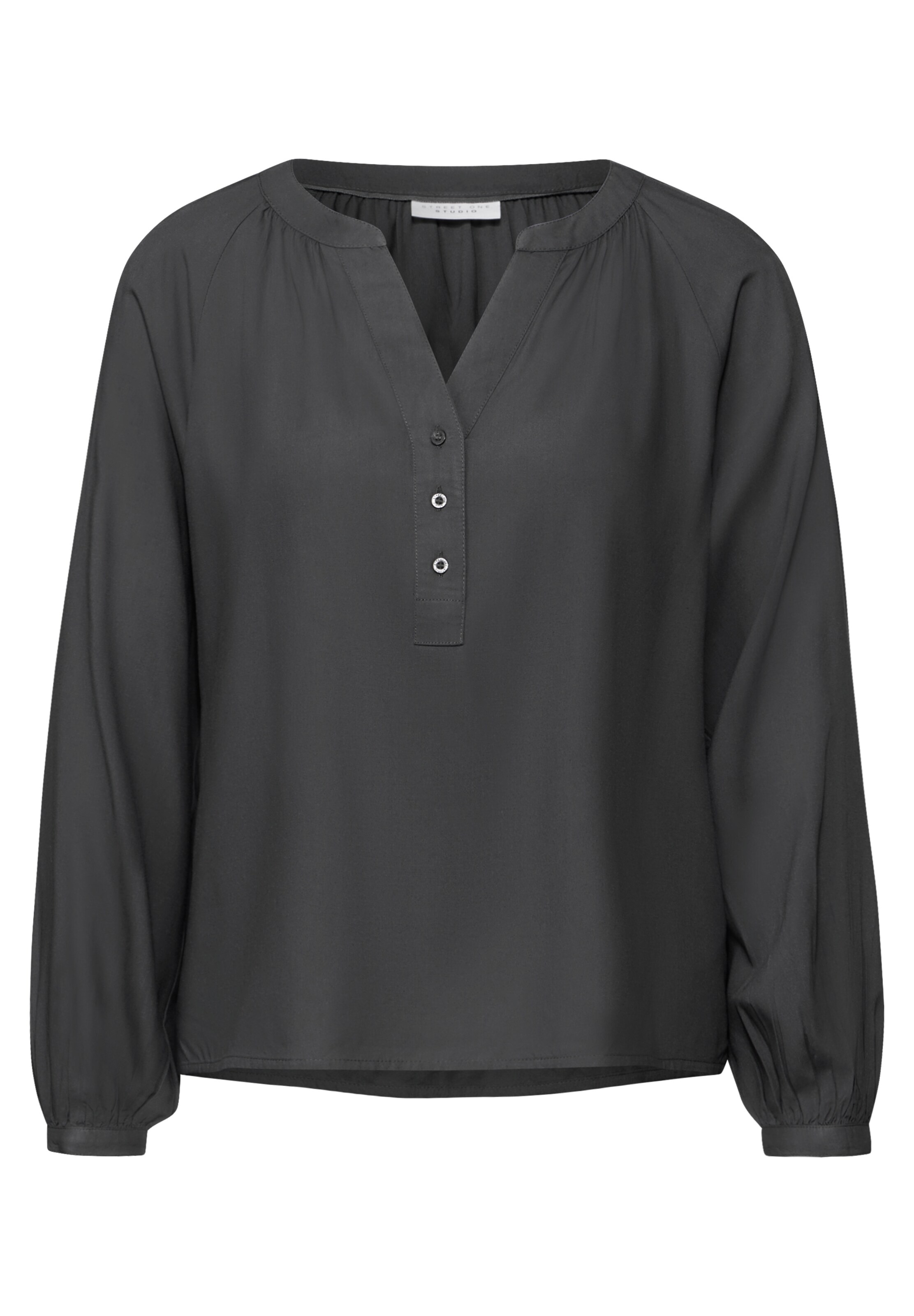 Street One Studio Blouse in Grey: front
