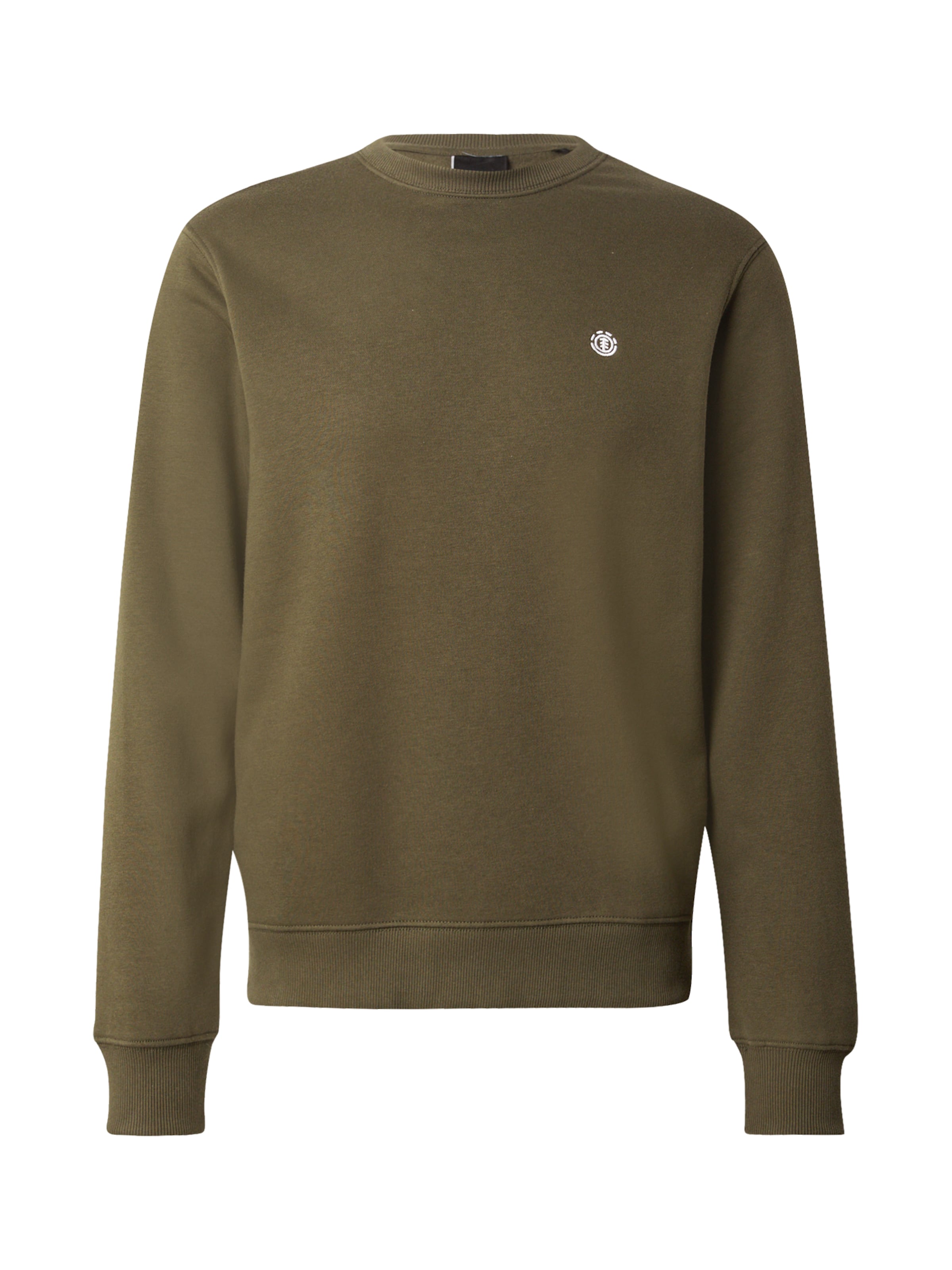 Felpa di ELEMENT in verde: frontale