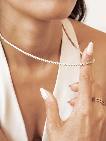 Collana 'Twist Link' di Hey Happiness in oro: frontale