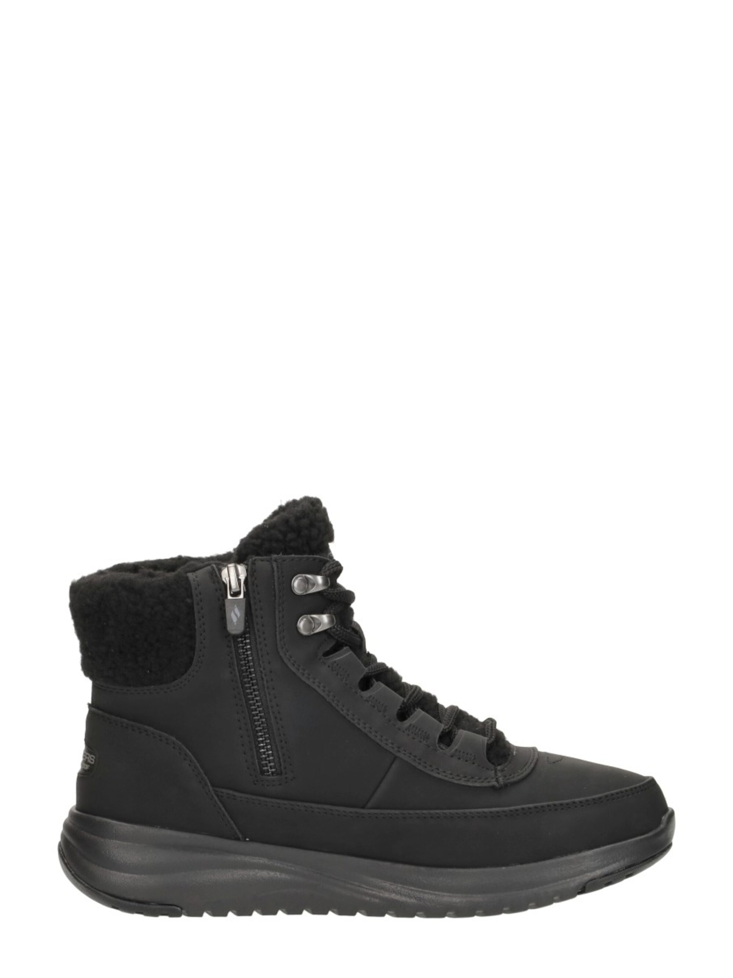 SKECHERS Veterlaarsjes 'On-The-Go Steller' in Zwart