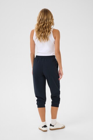 Kaffe Tapered Broek 'Anne' in Blauw