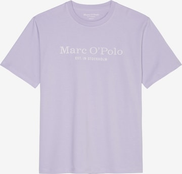 T-Shirt Marc O'Polo en violet : devant