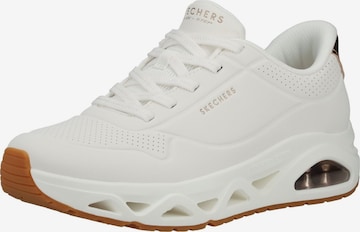 Slip on SKECHERS en blanc : devant