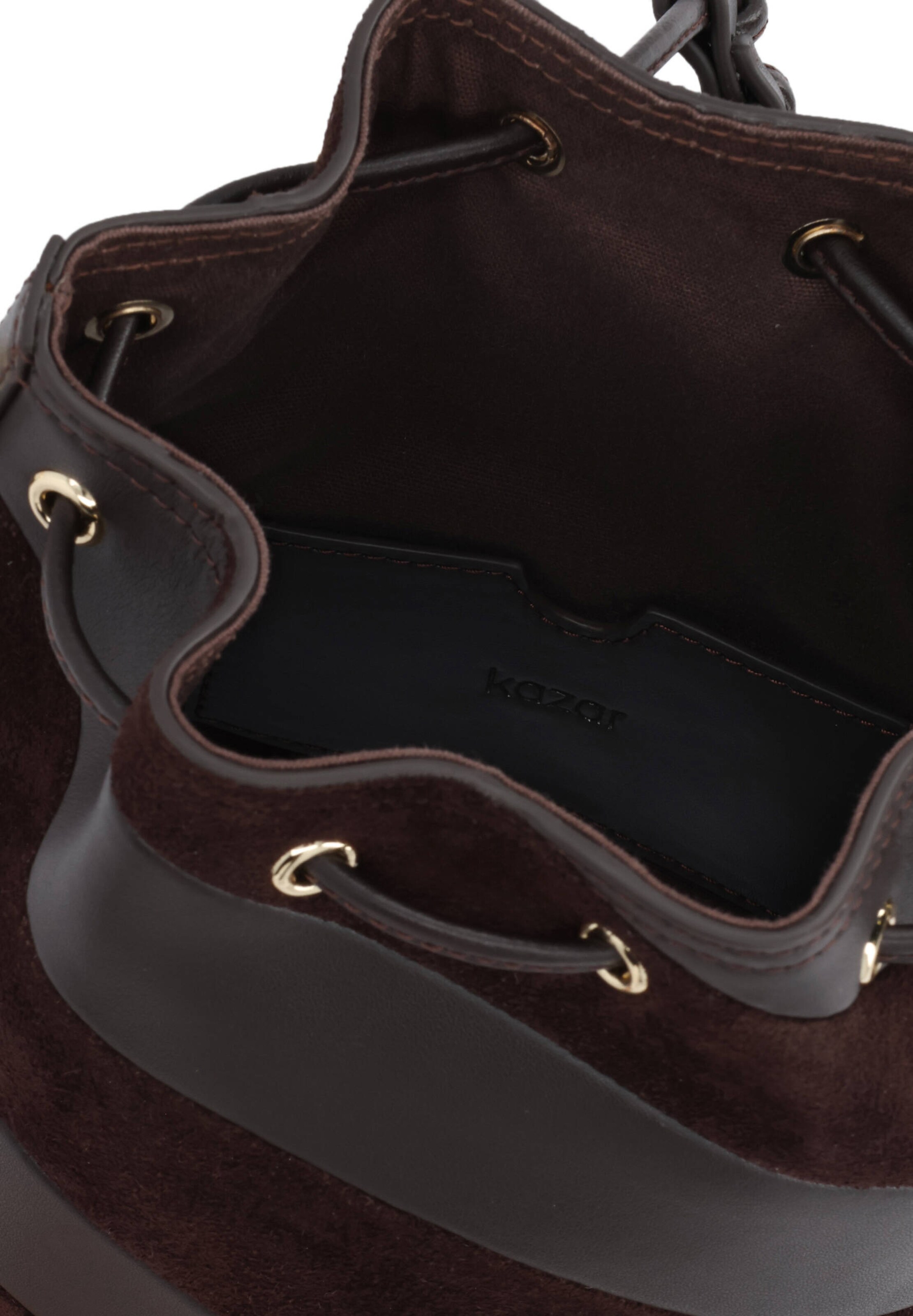 Poche ventrale Kazar en marron