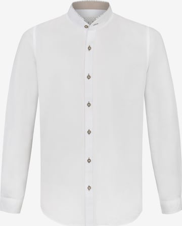 STOCKERPOINT Regular fit Traditional Button Up Shirt 'Reno' in White: front