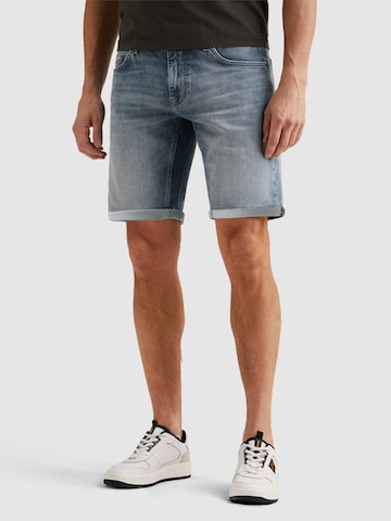 PME Legend Lużny krój Jeansy 'Wingload relaxed fit shorts' w kolorze niebieski: przód