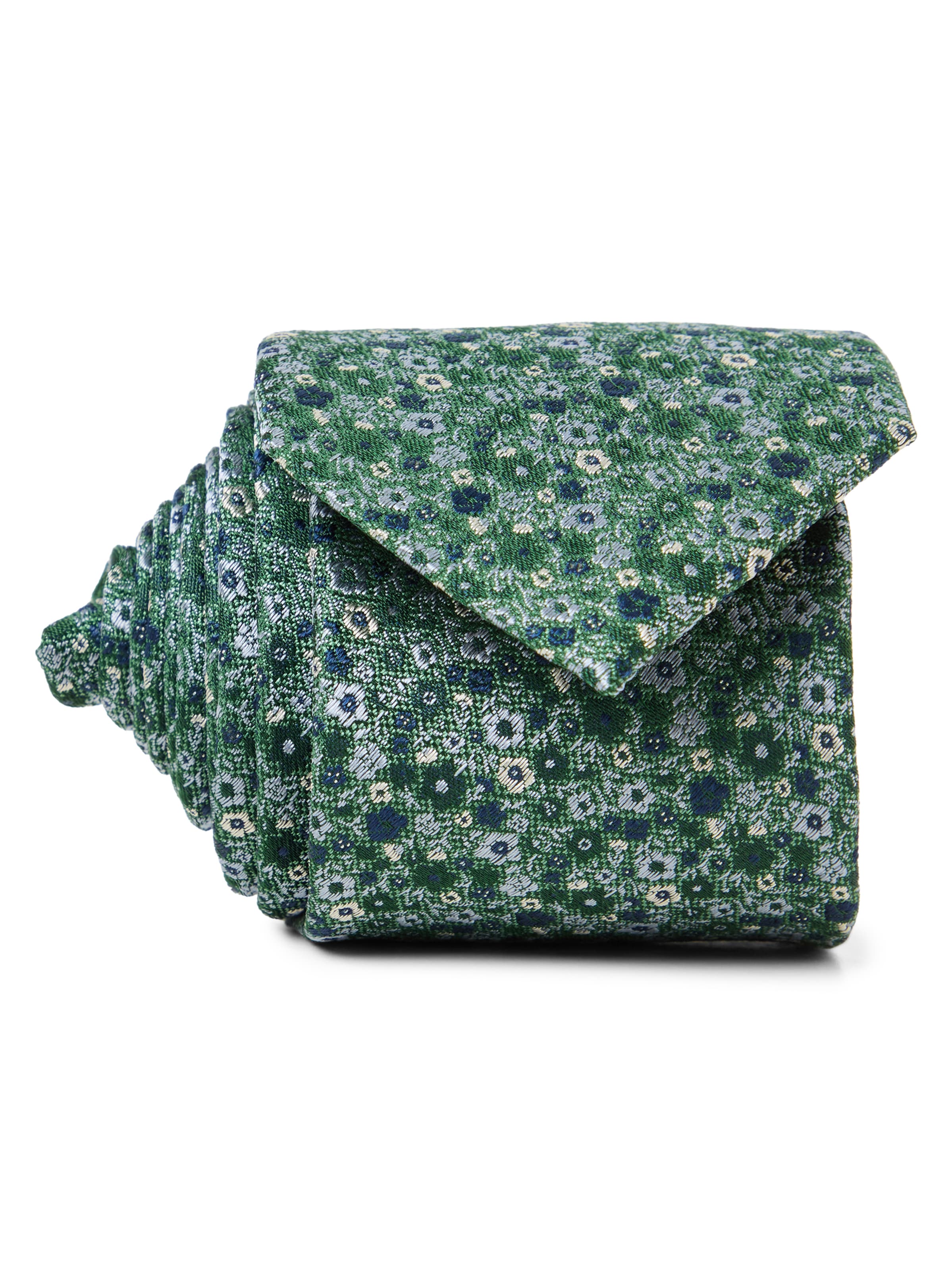 Andrew James Krawatte ' ' in Grün: Vorderseite