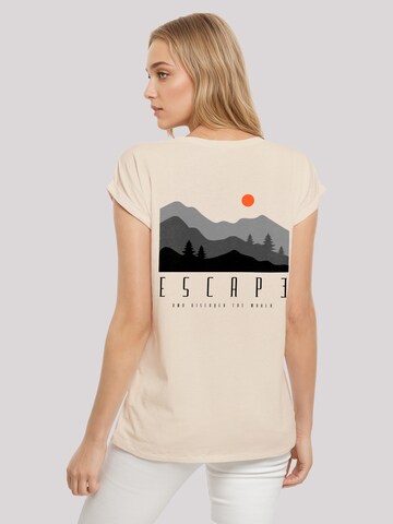 T-shirt F4NT4STIC en beige