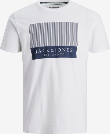 JACK & JONES Shirt 'Troke' in White: front