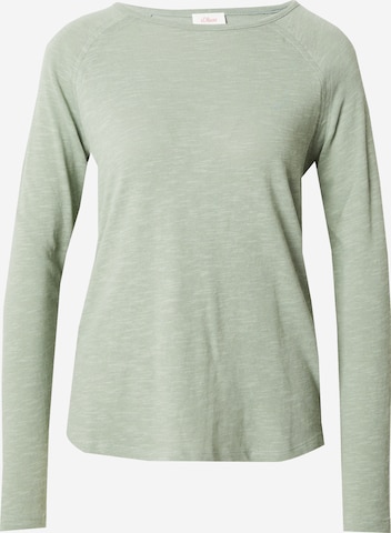 s.Oliver Shirt in Green: front