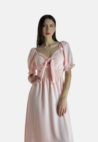 Elara Dress in Pink