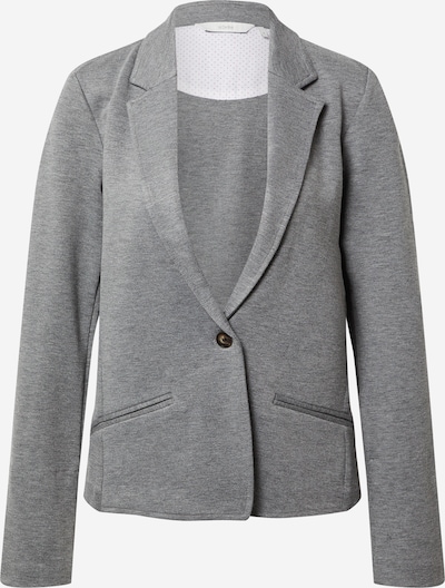 NÜMPH Blazer 'Nudeni' en gris chiné, Vue avec produit