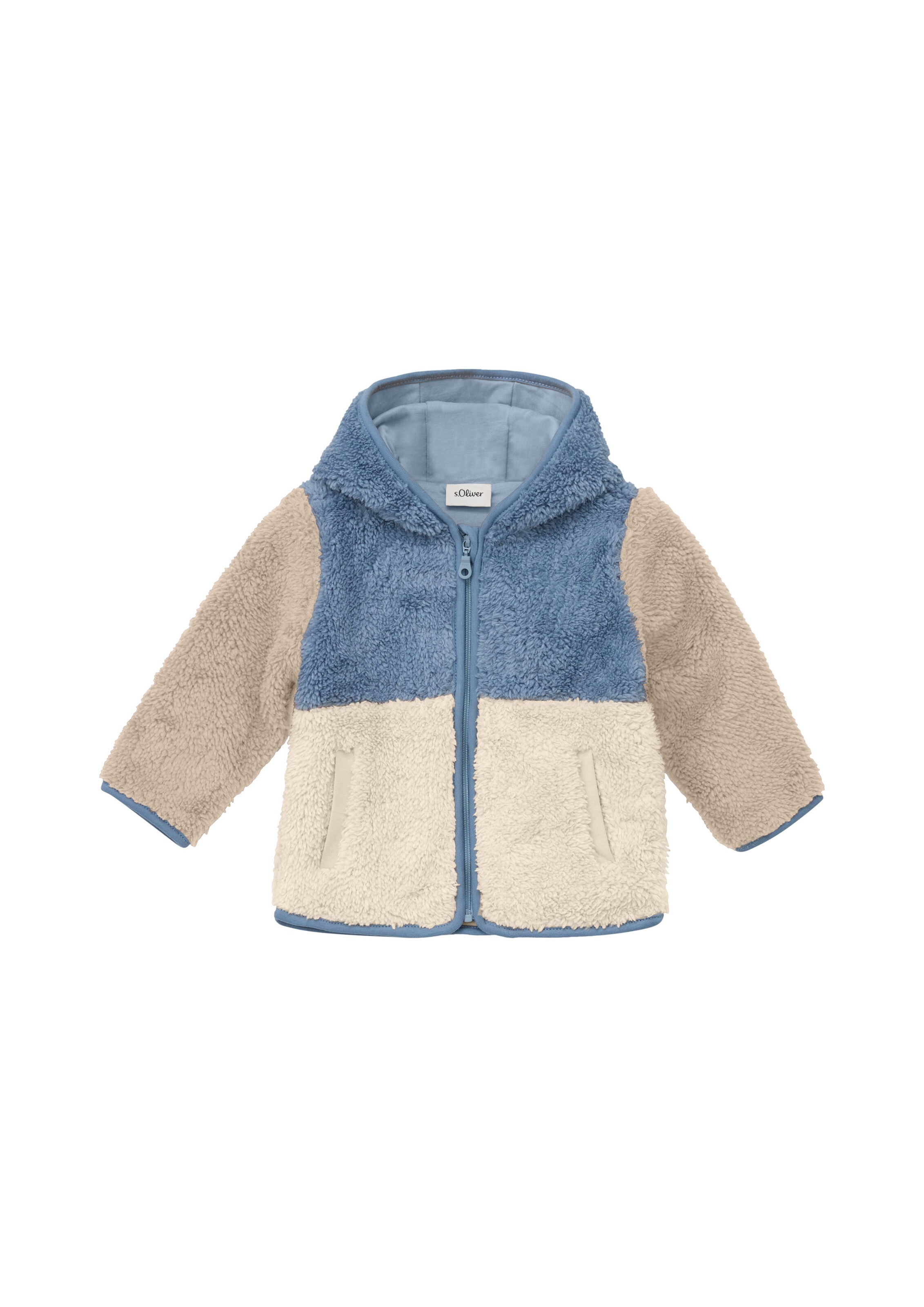s.Oliver Between-season jacket in Beige: front