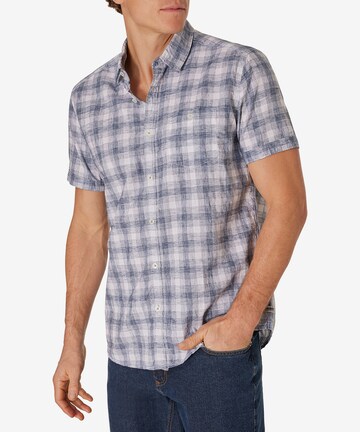 PIONEER Regular fit Button Up Shirt in Blue