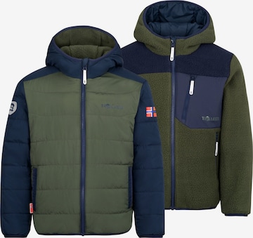 TROLLKIDS Outdoor jacket in Green: front