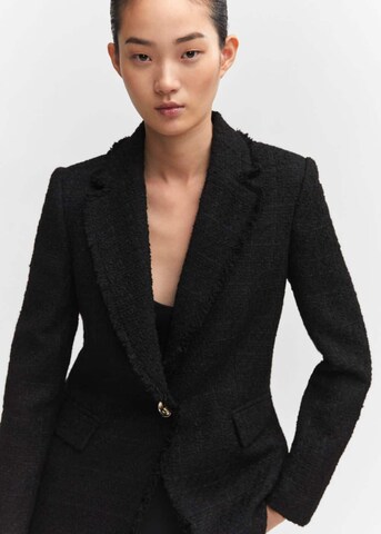 Blazer 'Quintin' di MANGO in nero: frontale