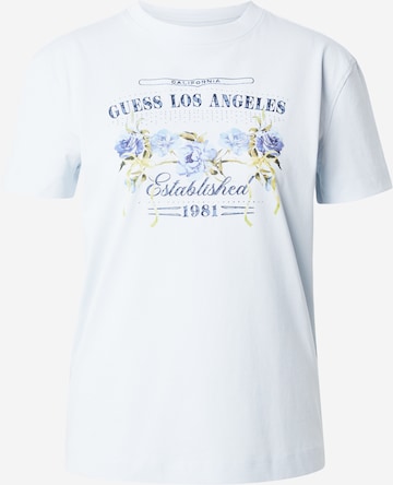 GUESS - Camisa em azul: frente