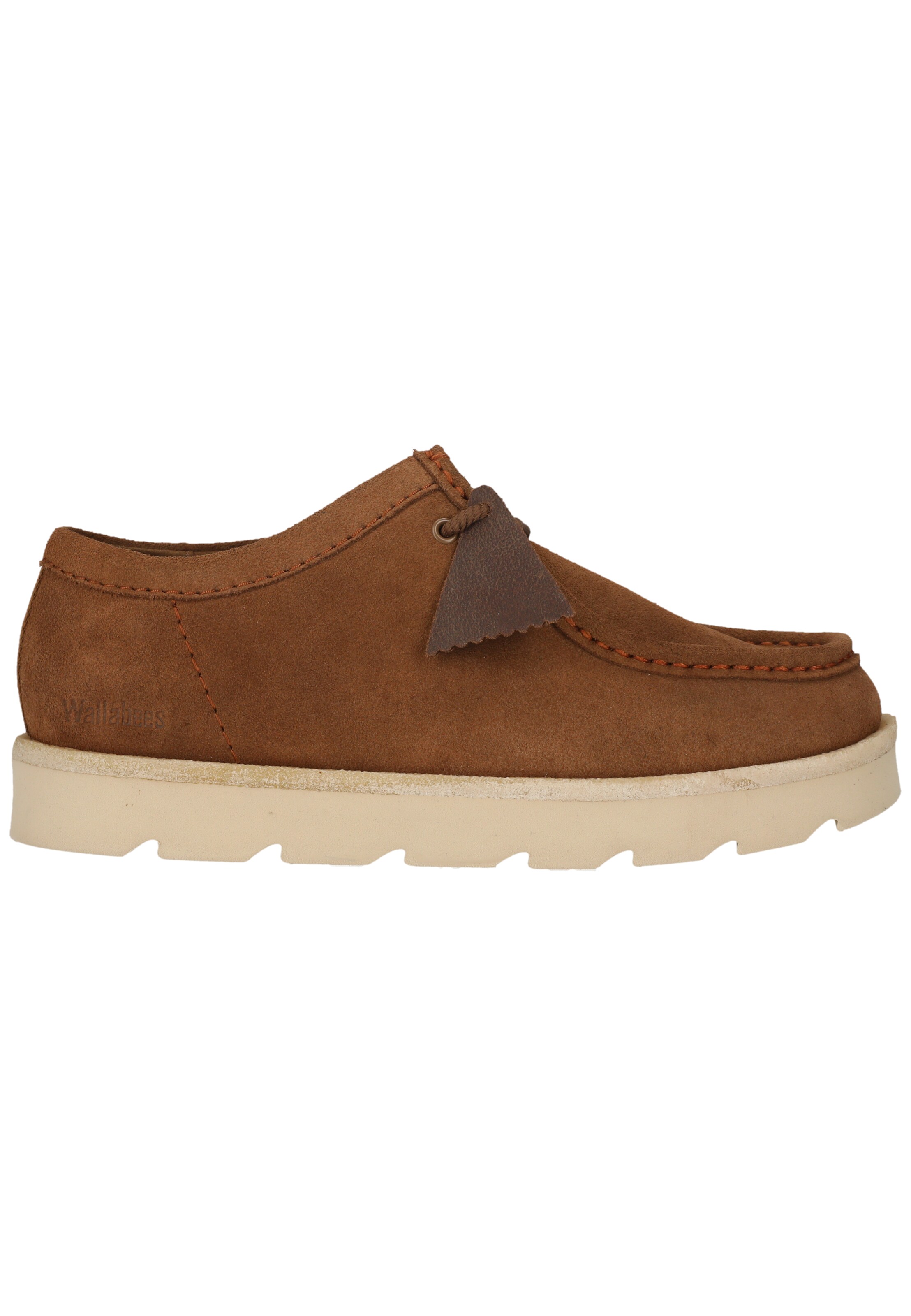 CLARKS Lace-up shoe 'Meare Walla' in Brown