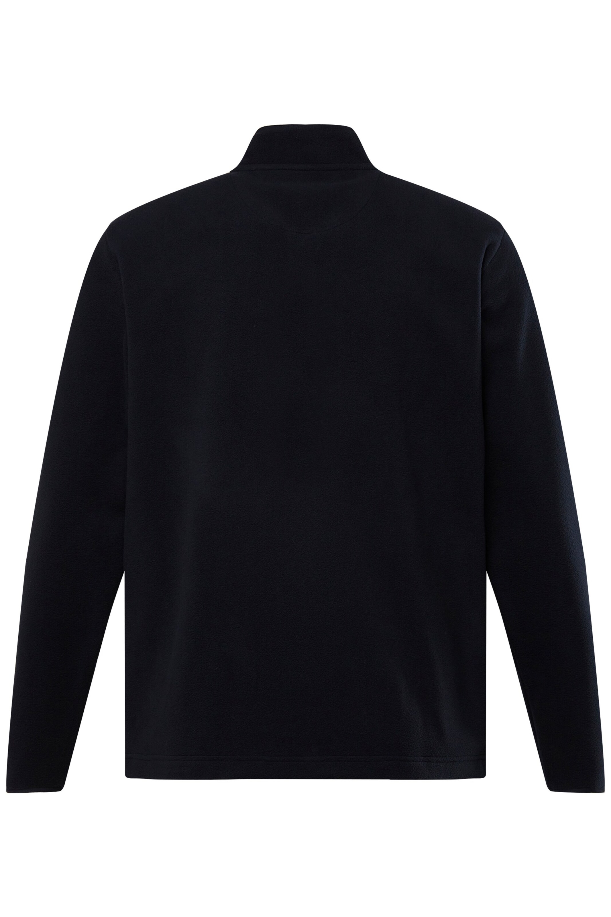 Men Plus Fleece Jacket in Blue