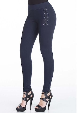 CIPO & BAXX Slim fit Leggings in Blue