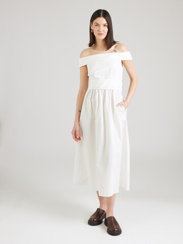 Weekend Max Mara Φόρεμα 'PROSIT' σε λευκό: μπροστά