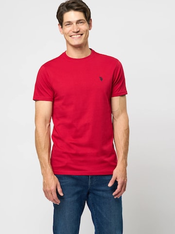 U.S. POLO ASSN. Bluser & t-shirts 'Arjun' i rød: forside