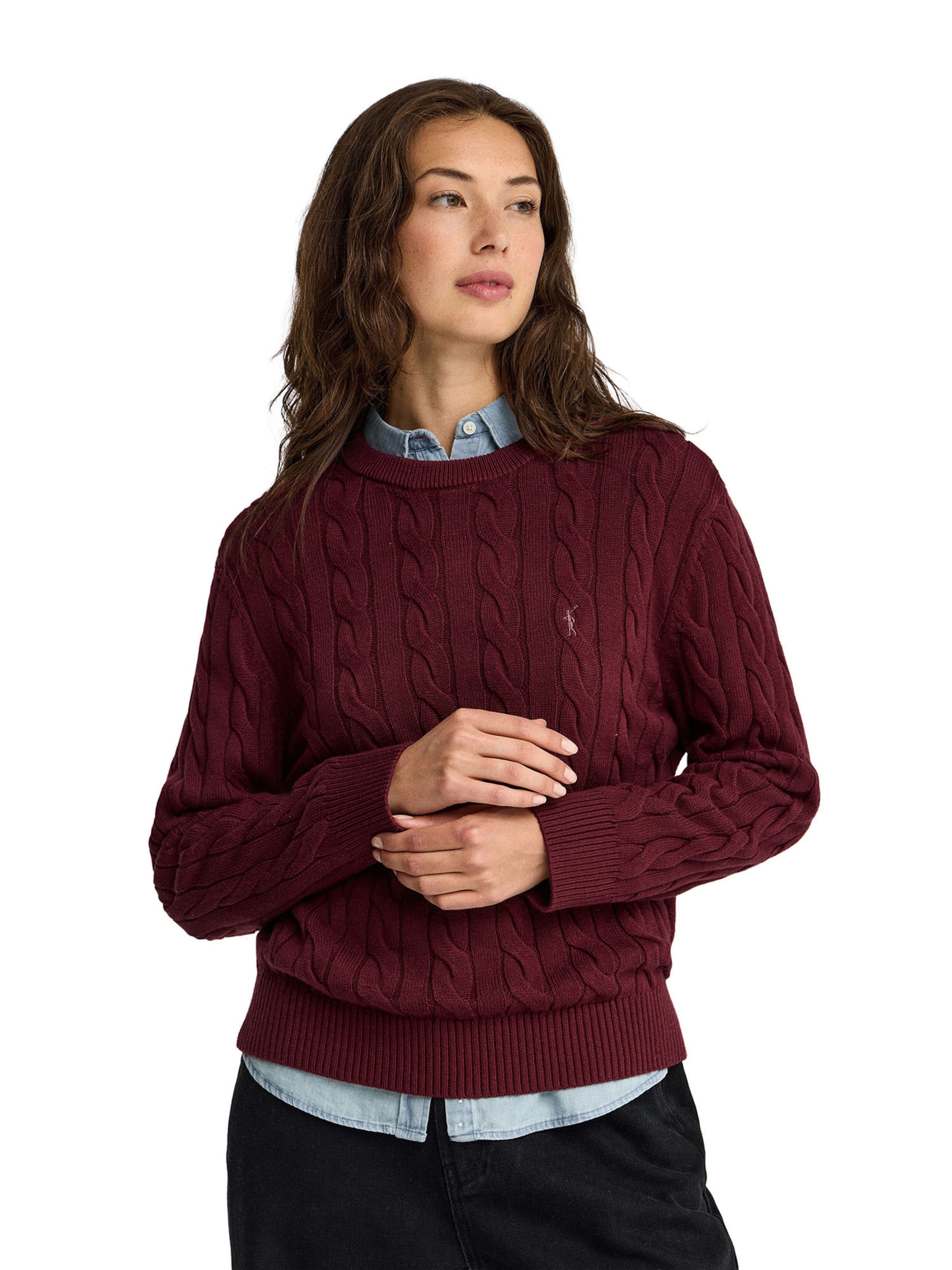 Polo Club Pullover ' RIGBY' in Rot