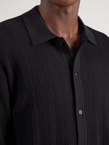 DRYKORN Πλεκτή ζακέτα 'EMILIAS' σε μαύρο