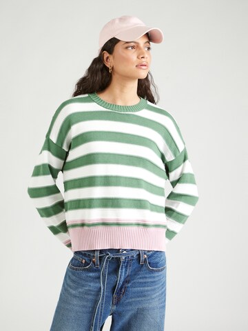 UNITED COLORS OF BENETTON Sweater in Green: front