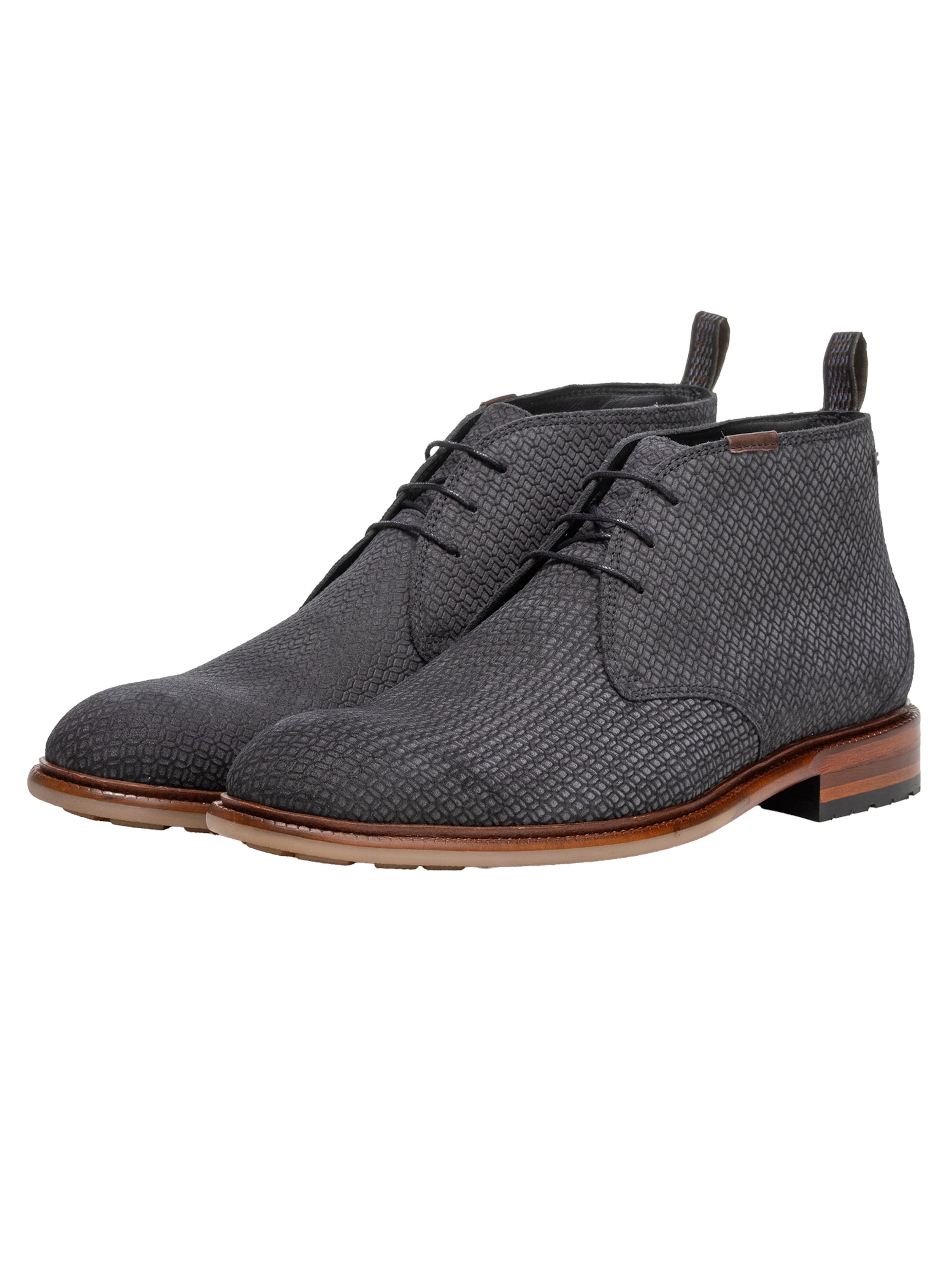 Boots chukka 'De Normer 01.' di Floris van Bommel in nero