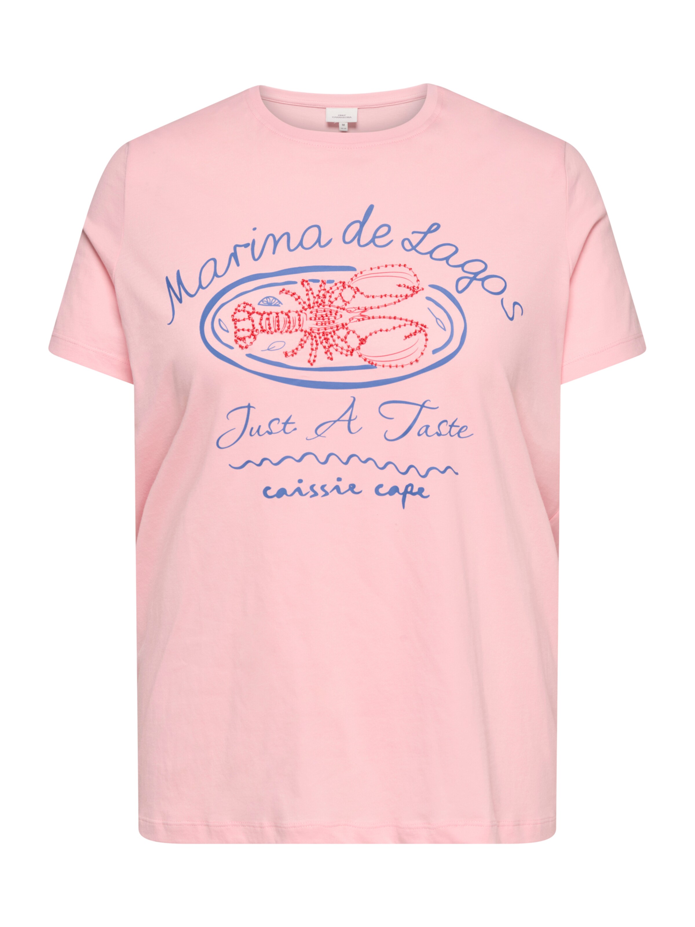 ONLY Carmakoma Shirt 'CARINES' in Pink: front