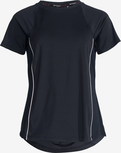Spyder Functioneel shirt in de kleur Zwart / Wit, Productweergave