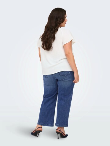 ONLY Carmakoma Laiad sääred Teksapüksid 'CARWILLY', värv sinine