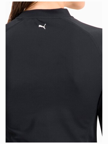 Camicia da donna 'Puma Swim Women Long Sleeve Rash Guard 1' di PUMA in nero