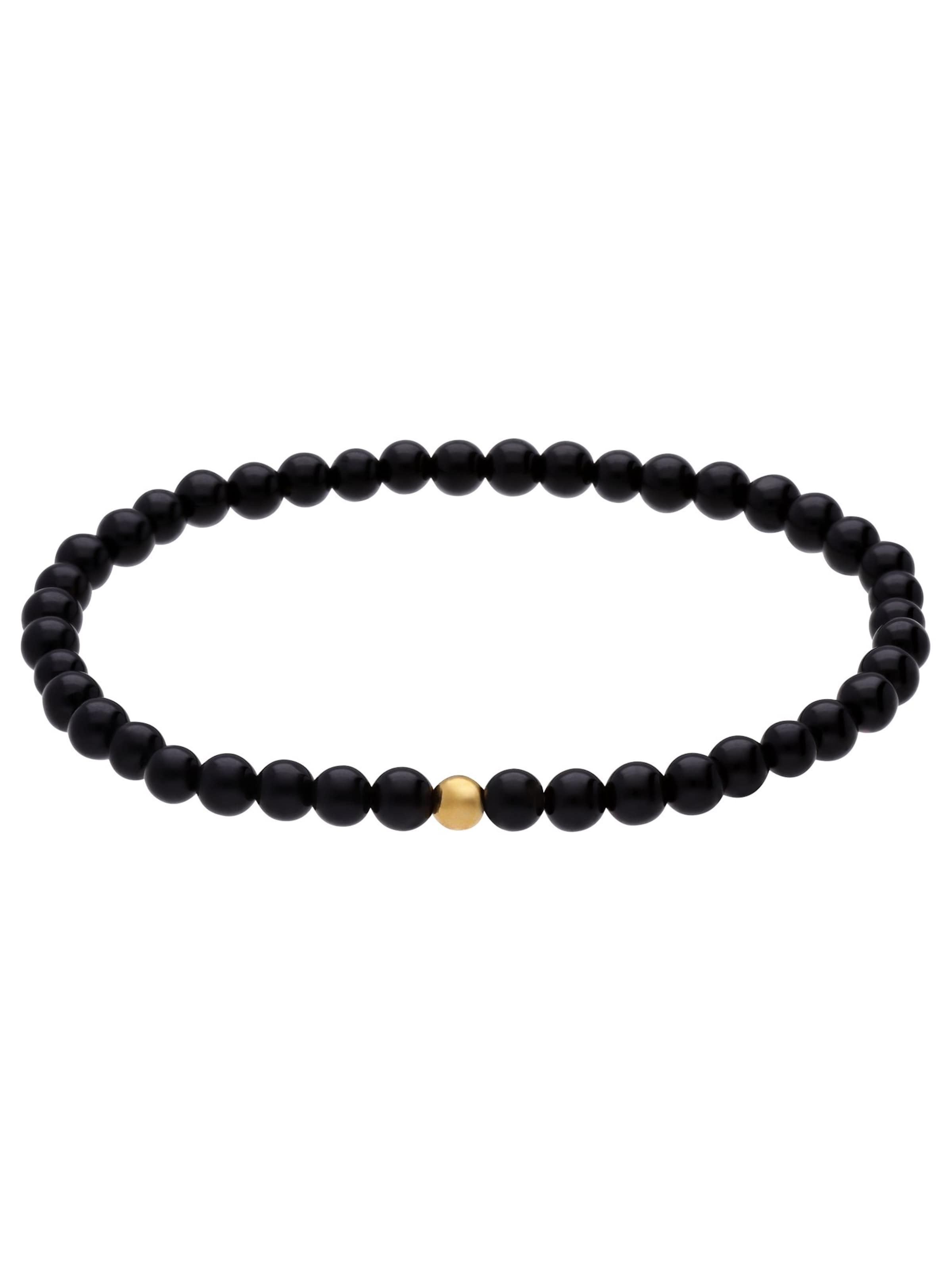 Lucardi Bracelet in Black: front