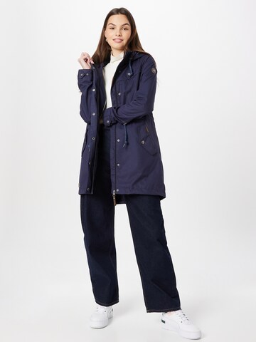 Ragwear Between-season jacket 'Monadis' in Blue