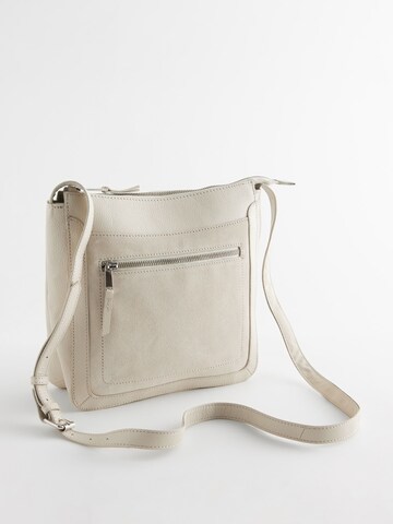 Borsa messenger di Next in bianco